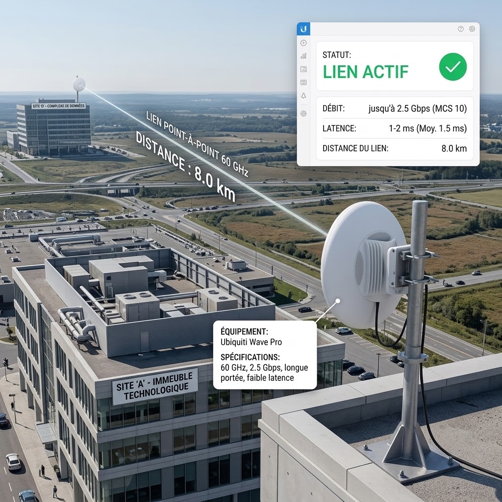 Ubiquiti Wave Pro - Lien 2.5 Gbps